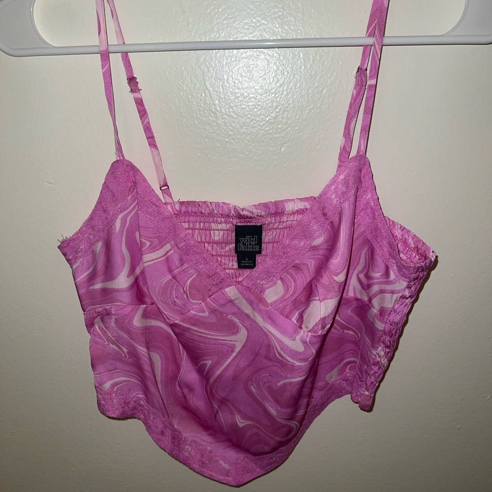 Bright Summer Tank Crop Top